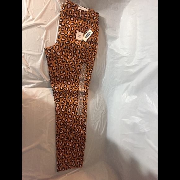 Old Navy Pants - NEW OLD NAVY PIXIE ANKLE WOMENS PANTS ANIMAL SZ 8 GIFT CUTE